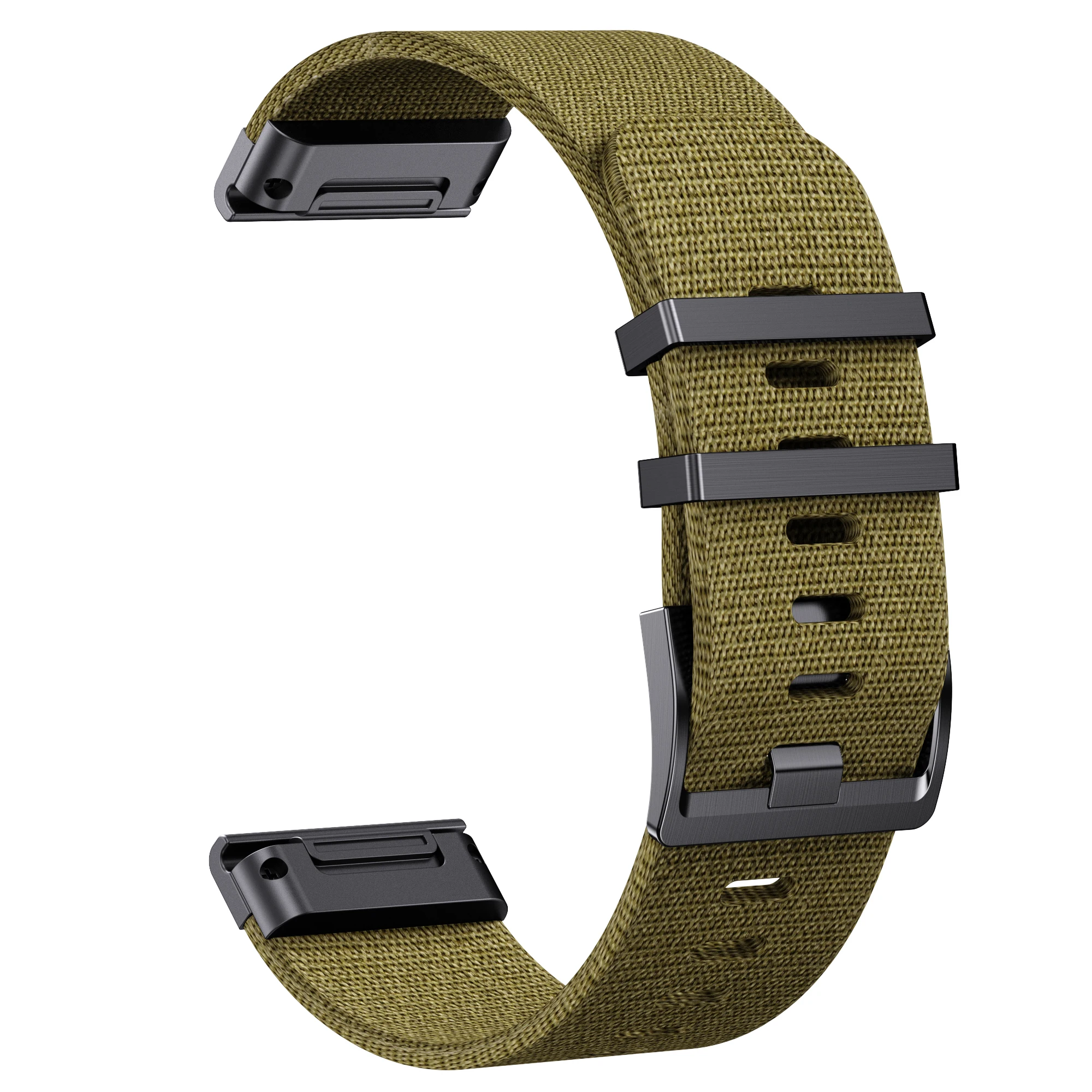 Quick Fit 22mm 26mm Nylon Watch Strap Band for Garmin Fenix 8 47mm 51mm, Epix Pro 47mm 51mm, Fenix 7 7X Pro/6 6X Pro/Fenix 5 5X image 6