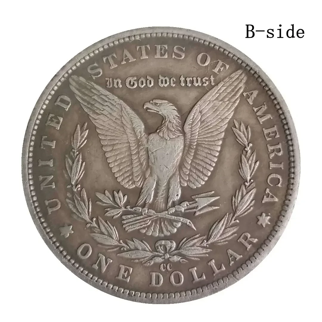 

Morgan Coin Half Body Statue of Liberty Copy Coin Silver Dollar Decoration Collection Commemorative Coin
