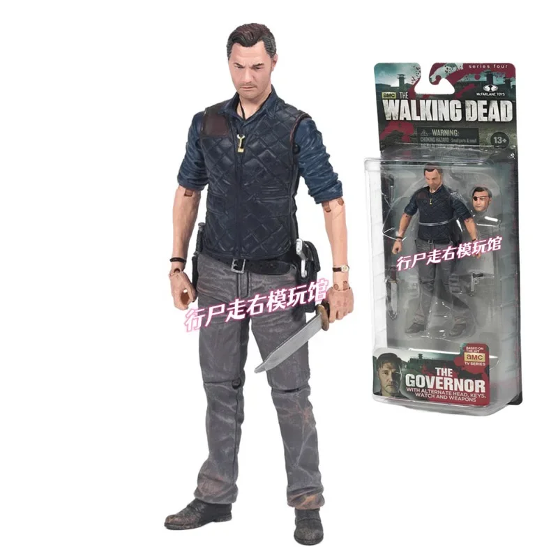 5-inch Action Figur Governor Walking Dead Movie Anime Model Toy Collectible Doll Halloween Gift