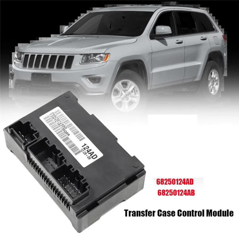 #27U Automotive Parts & Accessories,68250124AD Car Transfer Case Control Module for Jeep Grand Cherokee,black