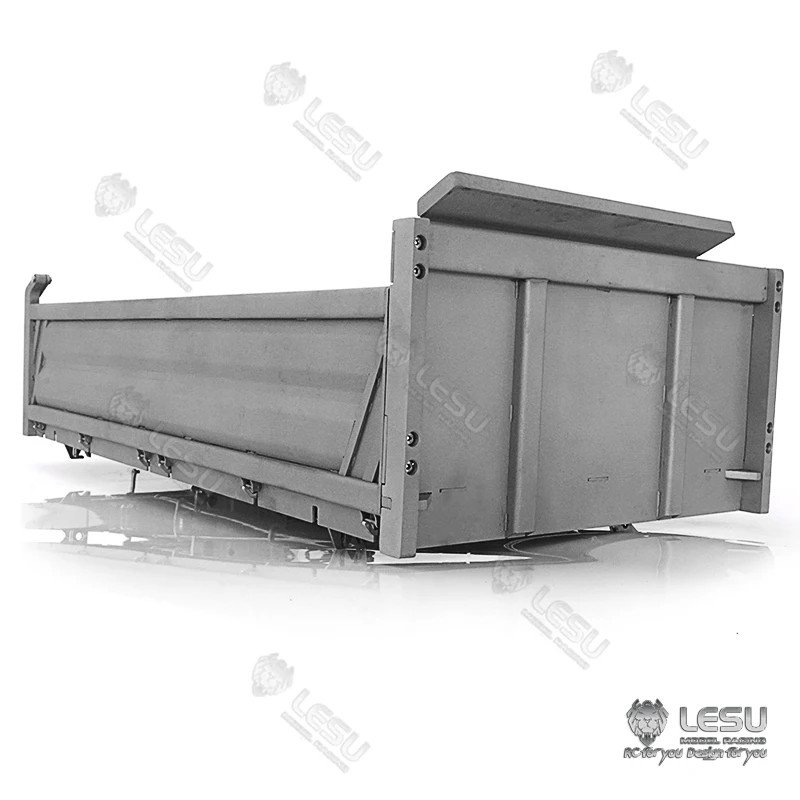 

1/14 LESU Metal Car Hopper Bucket Body Limitator Parts for DIY 3-way Dumper Truck Model Toy Spare Parts TH16599