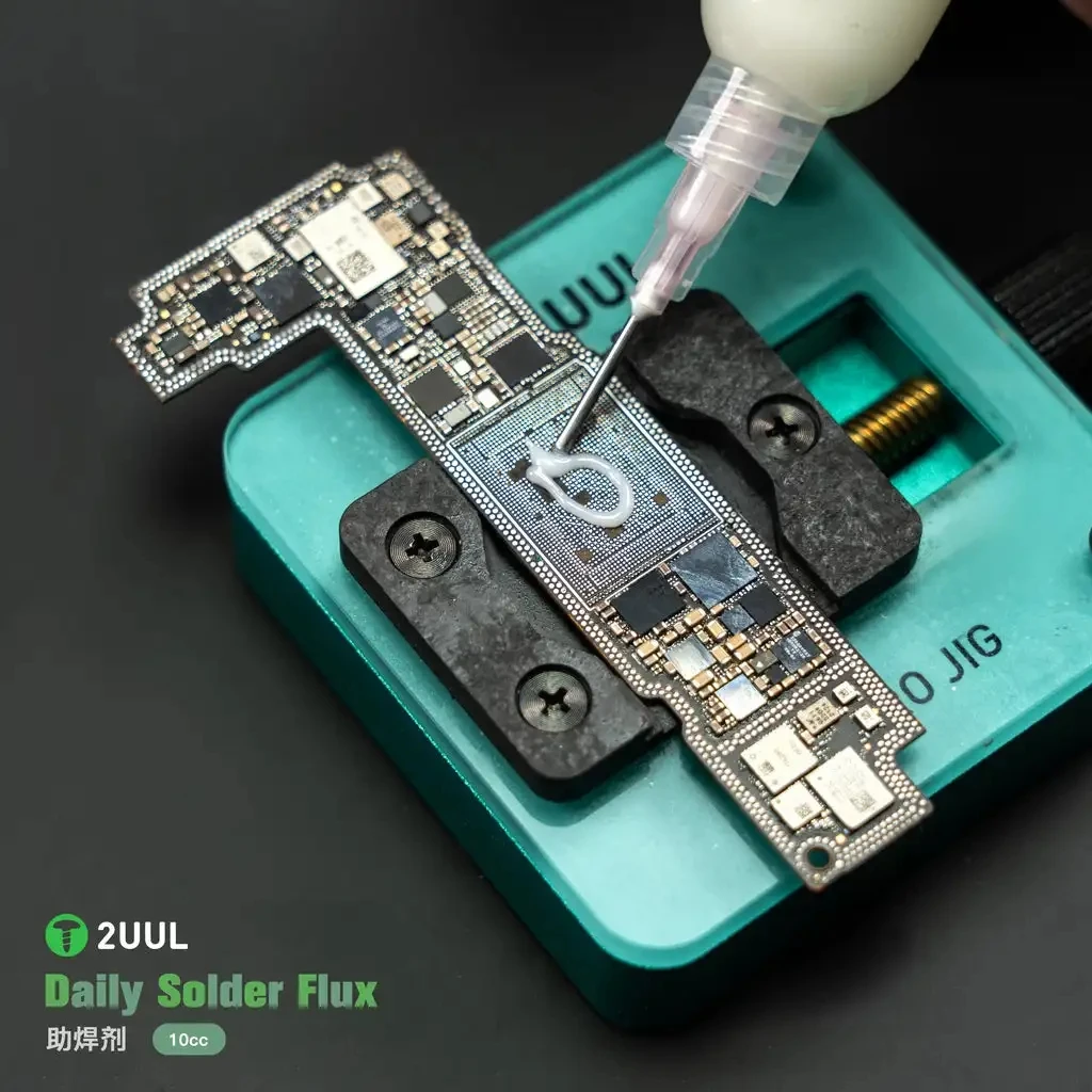 2UUL SC14 10CC Daily Solder Flux PCB Motherboard Welding Consumables Mobile Phone Electronics Microsoldering Rework Repair