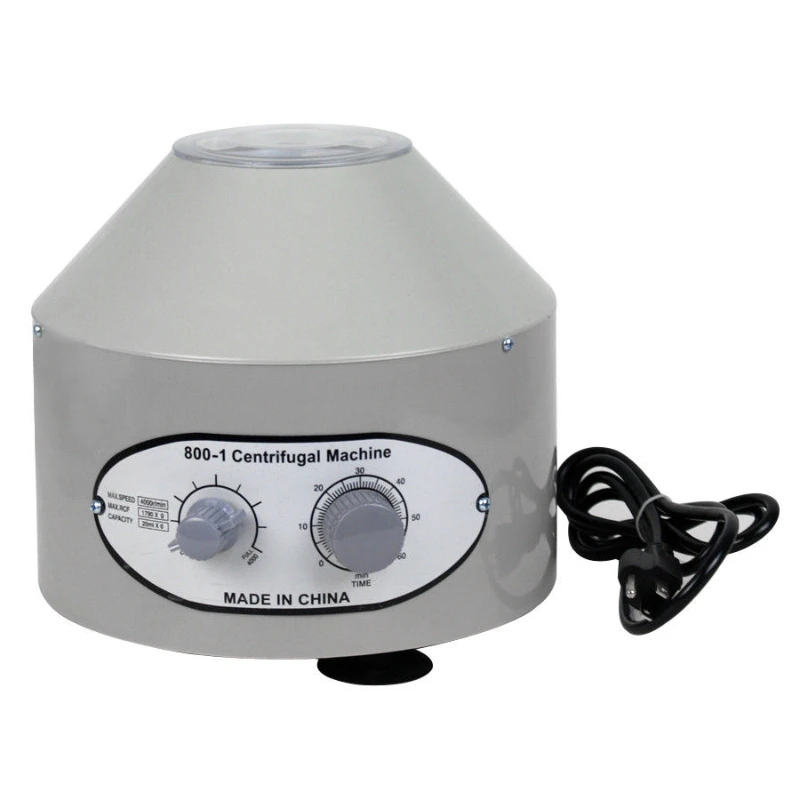 

New Desktop Electric Centrifuge Lab (Timer 0-60min) 0-4000 Rpm Cap:20ml X 6 Tubes