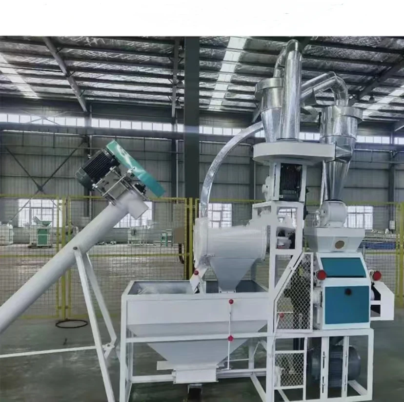 Grain corn flour mill maize milling machine wheat flour making production process line machinery equipment plant