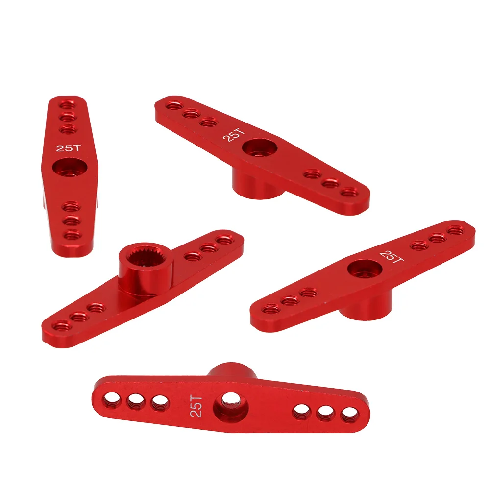 1pc 42mm 28mm 25T M3 Aluminum RC Servo Arm Horn Single Arm/Dual Arm for Futaba Savox Xcore HL HSP HD Power RC Tools