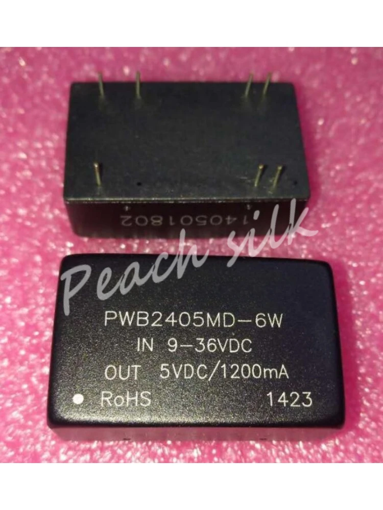 (1pcs)PWB2405MD-6W  PWB2405MD-6WR2 24V to 5V input 9-36V output 5V/6W DCDC module power supply