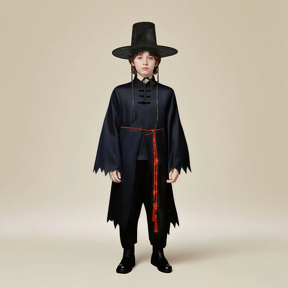 ชุดคอสเพลย์ KPOP สำหรับเด็กผู้ชาย ชุดคอสเพลย์อนิเมะสำหรับเด็กเล็ก เสื้อผ้าคอสเพลย์สำหรับงานปาร์ตี้ฮาโลวีน งานคาร์นิวัล ชุดยูนิฟอร์มสำหรับงานปาร์ตี้