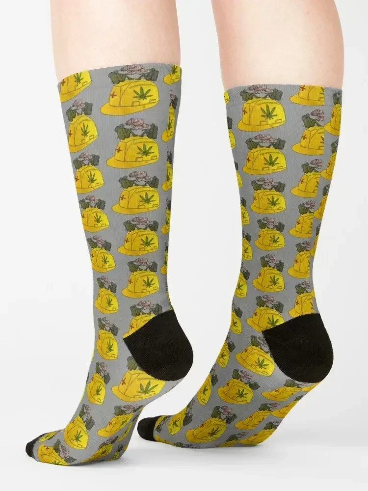 Safety Meeting Socks summer anime with print gift Designer Man Socks Women's