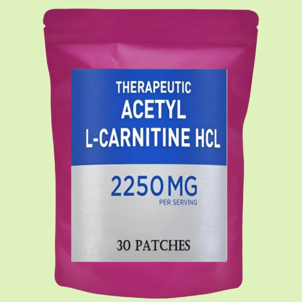 Acetyl L-Carnitine HCL Transdermal Patches Support for Brain Health and Antioxidant 30 Patches