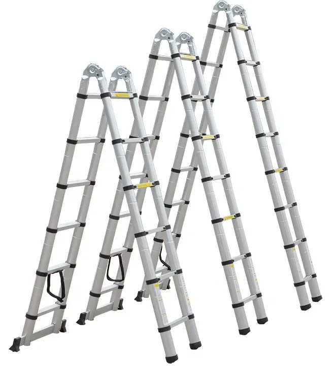 

5.6M Double Hydraulic Joint Telescopic Ladder Multi Purpose Heavy Duty Ladder