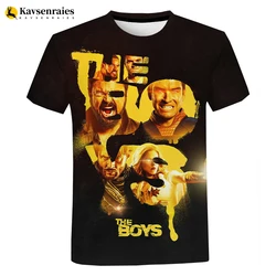 TV Series The Boys 3D T Shirt 2022 Newest Men Summer Harajuku Casual Cool T-shirt Cool Trendy Hip Hop Streetwear Oversized Tops