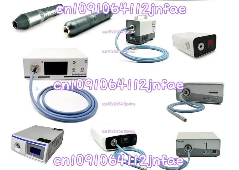 Handheld Portable Industrial High-Brightness LED Xenon Lamp Surgical Cold Light Source for Otolaryngology Endoscopy