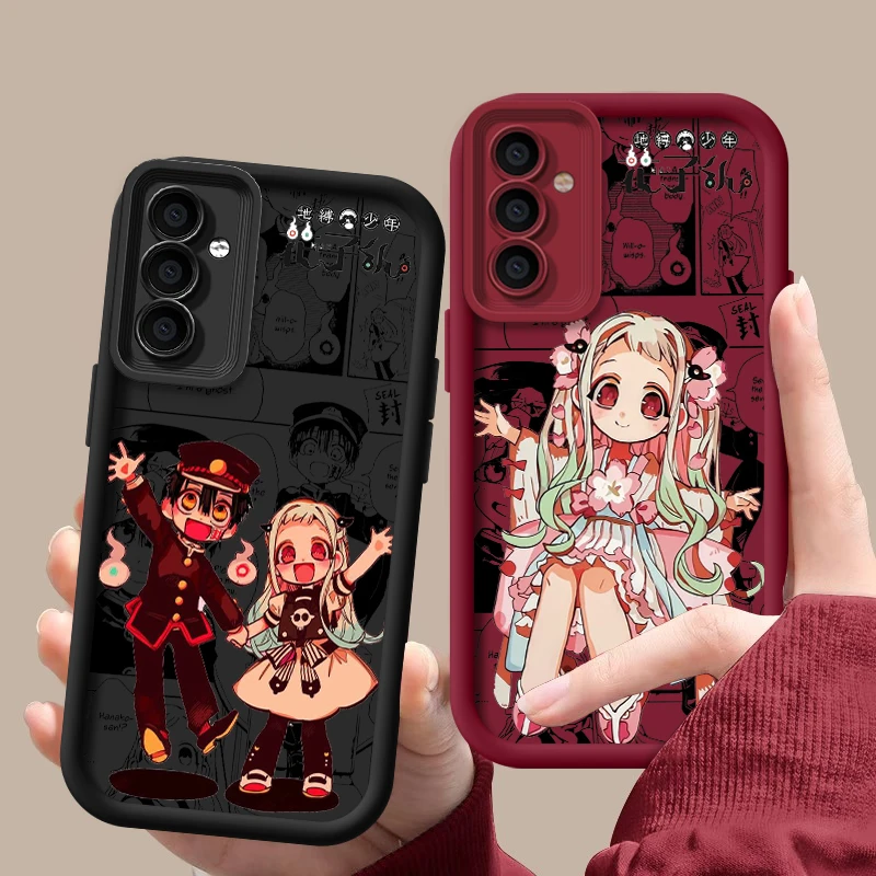 Toilet Bound Hanako Kun For Samsung Galaxy S24 S23 S22 S21 S20 Ultra Plus FE A52 A53 A54 A71 Eye Ladder Phone Case