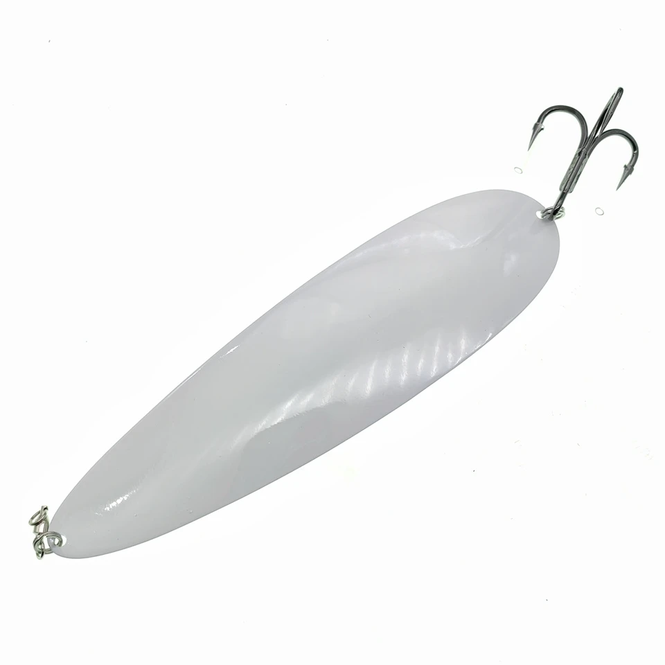 SWOLFY Flatterlöffel 107G 136G Salzwasser-Angellöffelköder 7/0 Drillingshaken, 3/0 Kranwirbel, robuster Striper-Thunfisch – Detail 6