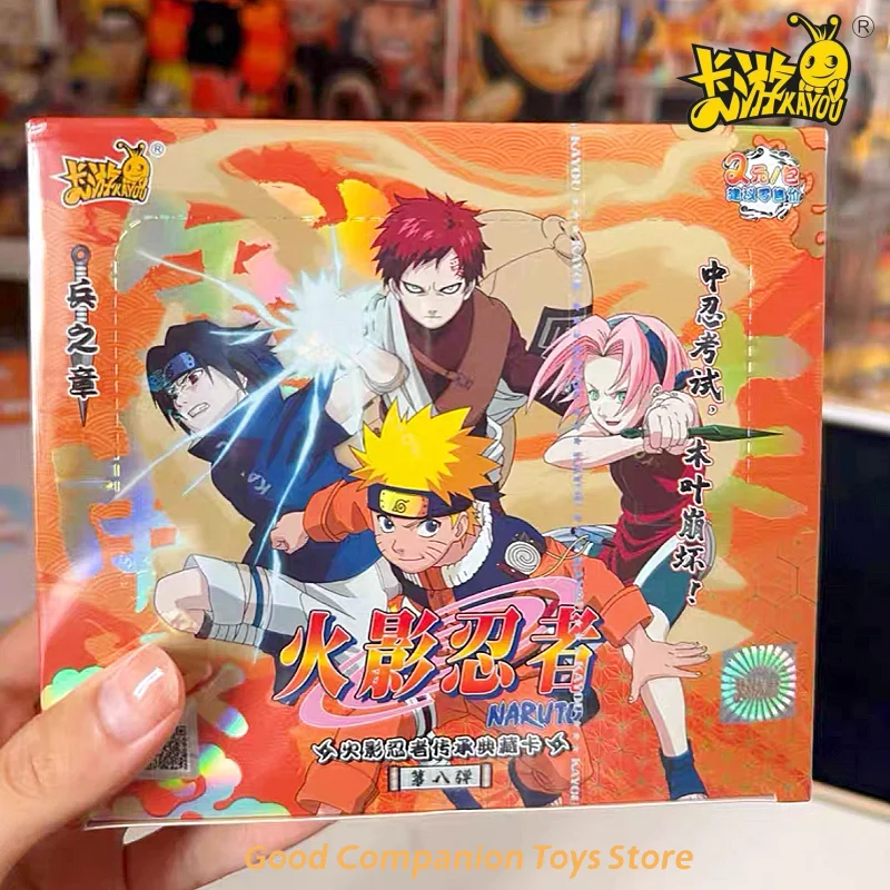 

Оригинальная карта KAYOU Naruto, глава солдат, Vol.8 Саске Узумаки, анимационные игровые коллекционные карты, периферийные игрушки, флэш-карты