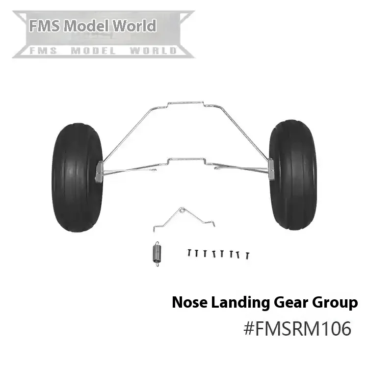 Nieuwe Fms 1700mm Pa-18 Vliegtuigen Complete Set Accessoires Romp Hoofdvleugels Platte Staart Propeller Batterij Cover Motor Frame