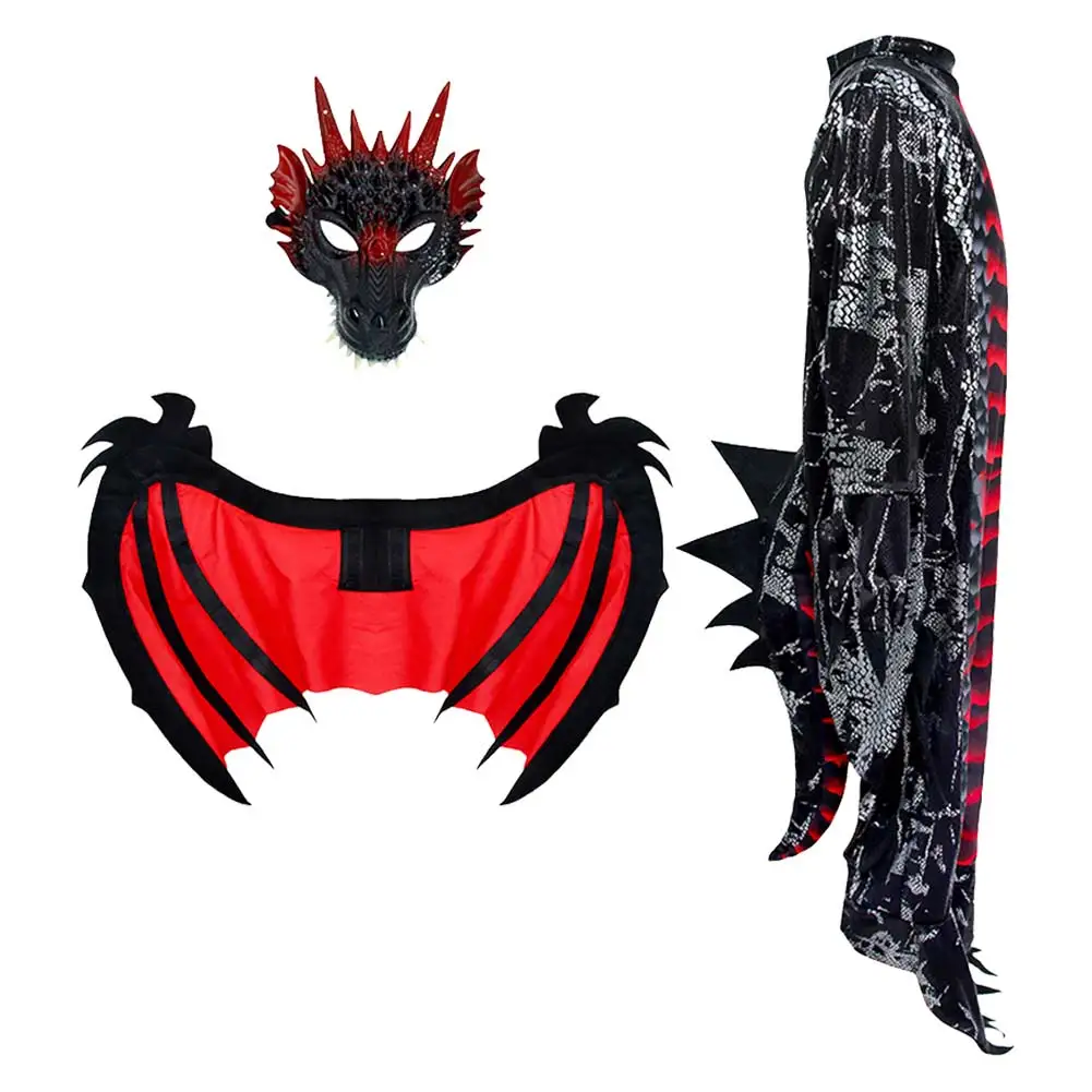 할로윈 코스프레 악마 드래곤 의류 롤 플레잉 의상 정장 의상 할로윈 카니발 파티 변장 롤 플레잉 의류