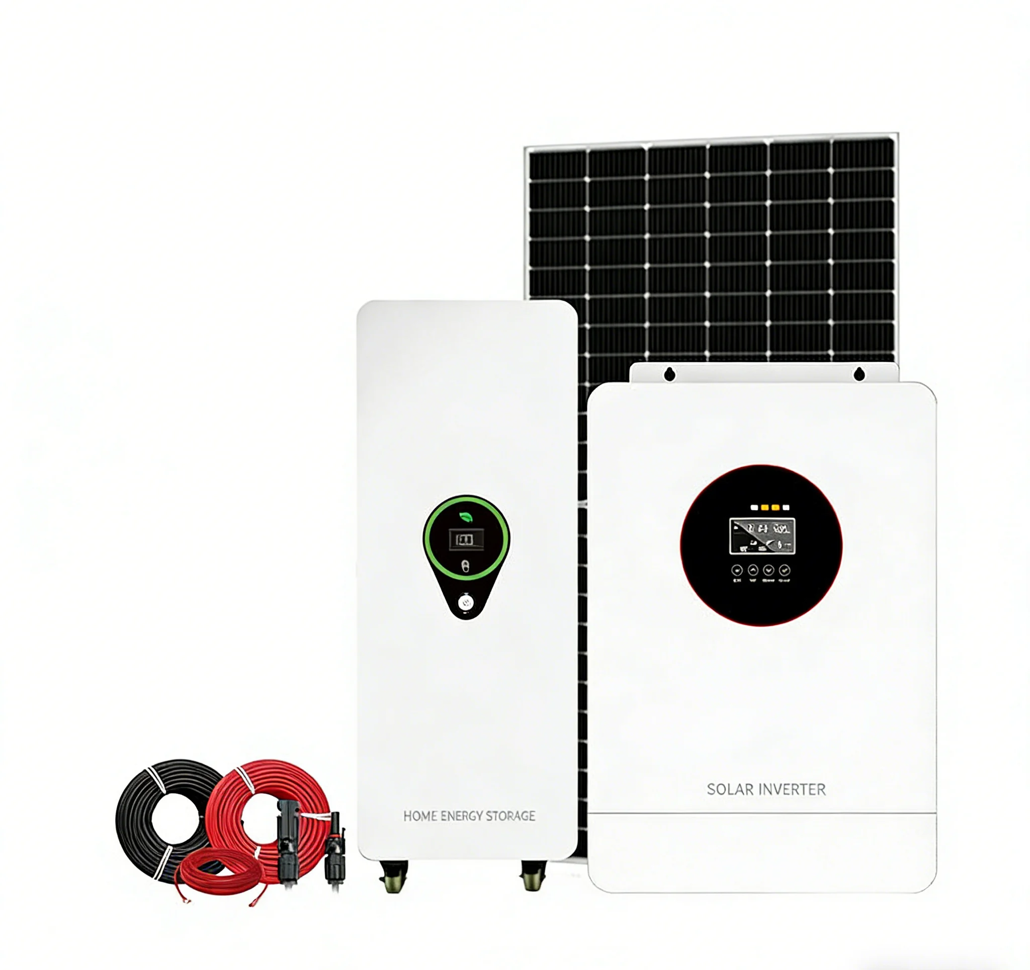 12KW 15KW Standalone Solar System LiFePO4 Battery Home PV Energy Storage for No-Grid Area Household