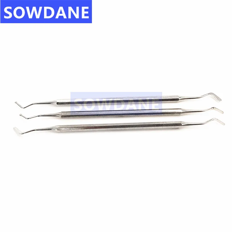 Dental Composite Filling Tool Resin Composite Spatula Plastic Double Ends Ball Tips Composite Mixing Tool