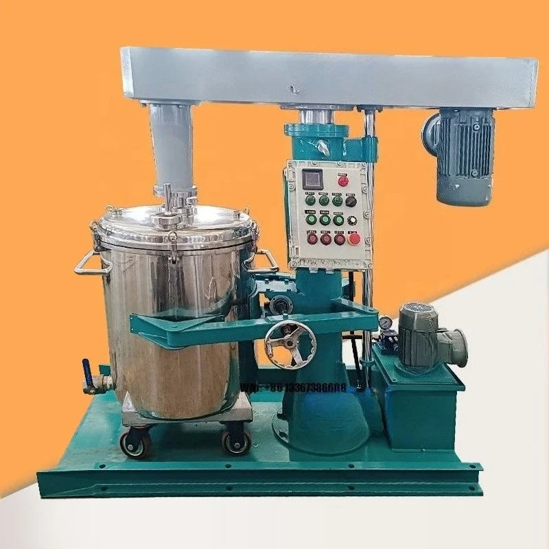 11kw High Speed Disperser, Hand-cranked Band Clamp Device, Paint and Coating High Speed Mixing Dispersion Machine