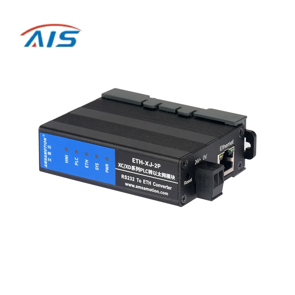 

RS232 to ETH Converter Ethernet Module for Xinje XC XD XL Series PLC Extend Module ETH-XJ-2P