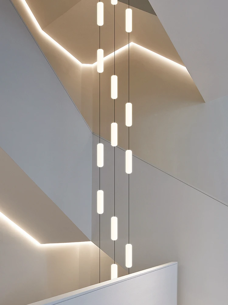 Plafonnier LED au design minimaliste moderne, éclairage d'intérieur, luminaire décoratif de plafond, idéal pour un loft, une cuisine, une salle à manger, un appartement ou des escaliers