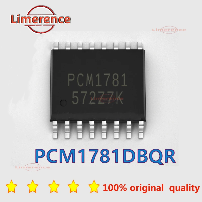 

10 шт./партия, новый оригинальный драйвер для трансивера PCM1781DBQR с шелковым экраном