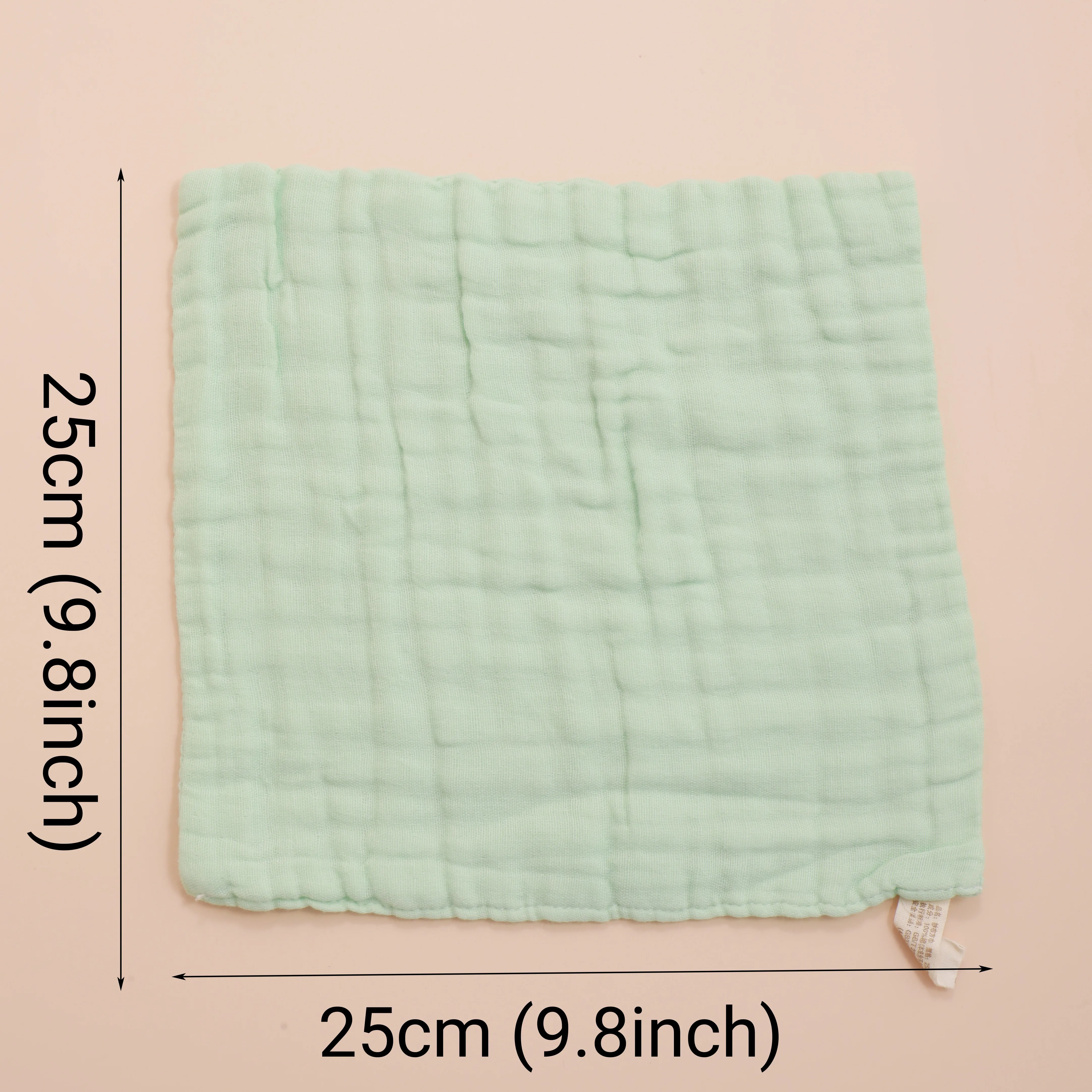 1-5Pcs 25x25cm Baby Towel Bath Towels Face Washcloth Muslin Squares Cotton Hand Wipe Gauze for Bathing Feeding Kids Handkerchief