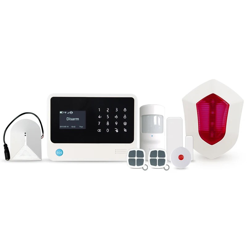 Golden Security supply hot sale G90B plus smart home WIFI GPRS GSM alarm system home burglar alarm