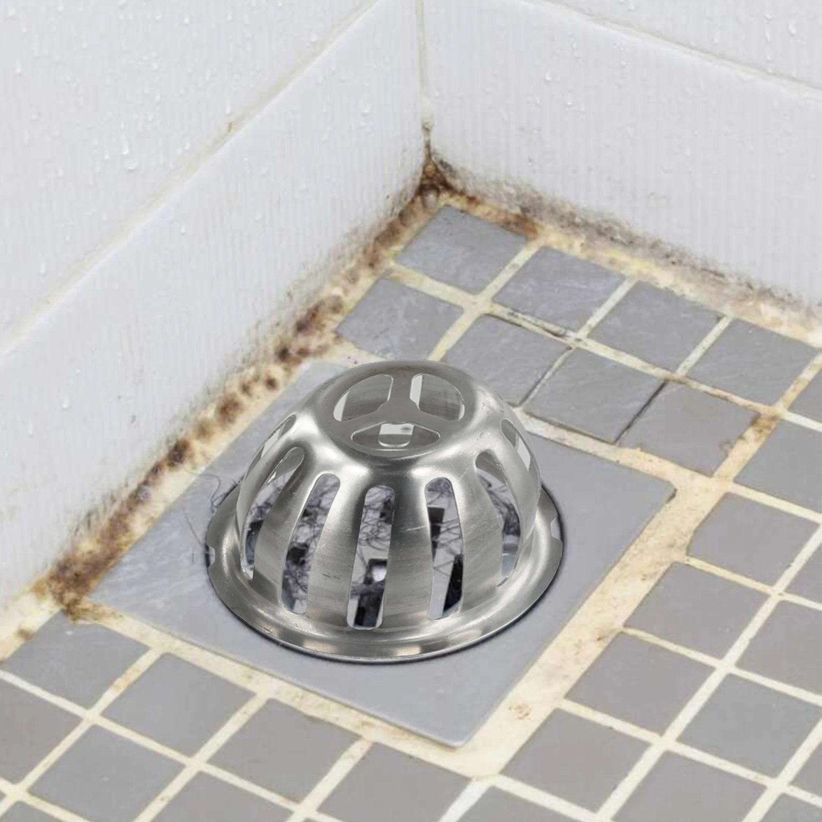 Downspout Strainer with Stainless Steel Gutter Guard Maintains Flow and Reduces Overflow Risk in Outdoor Areas