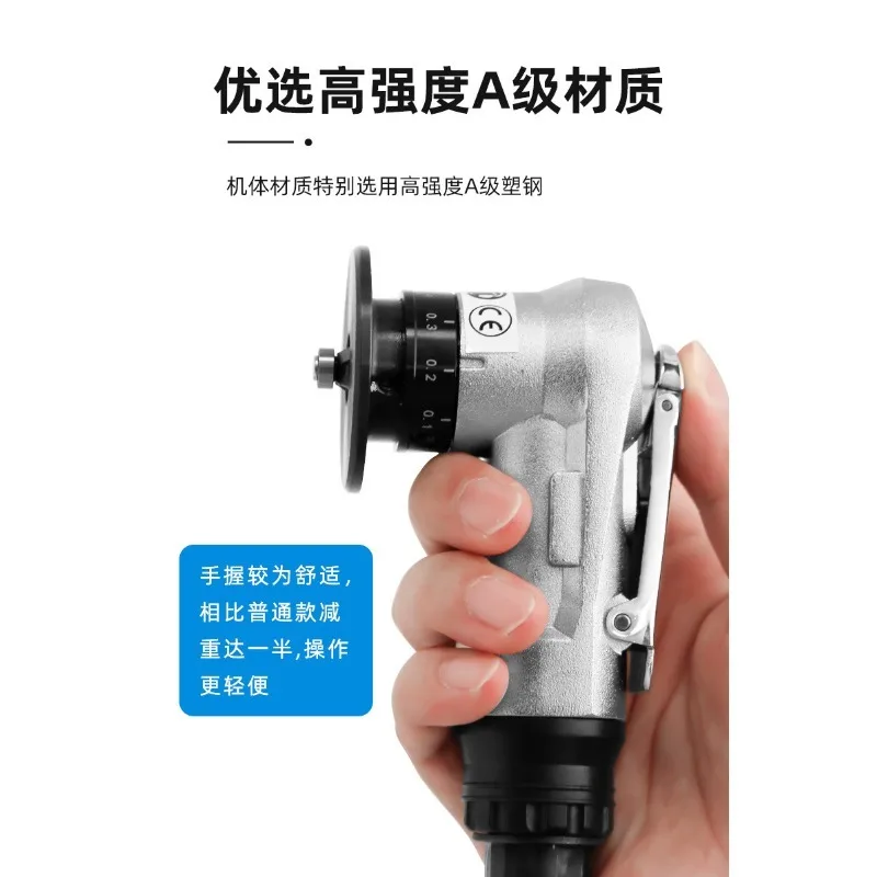 Compact Portable Pneumatic Chamfering Machine Metal Deburring Tool Aluminum Alloy Edge Trimmer