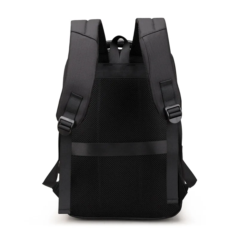 Mochila De Negocios informal simple con carga USB, bolso para portátil de 15,6 pulgadas, bolso escolar, cosas para viajar