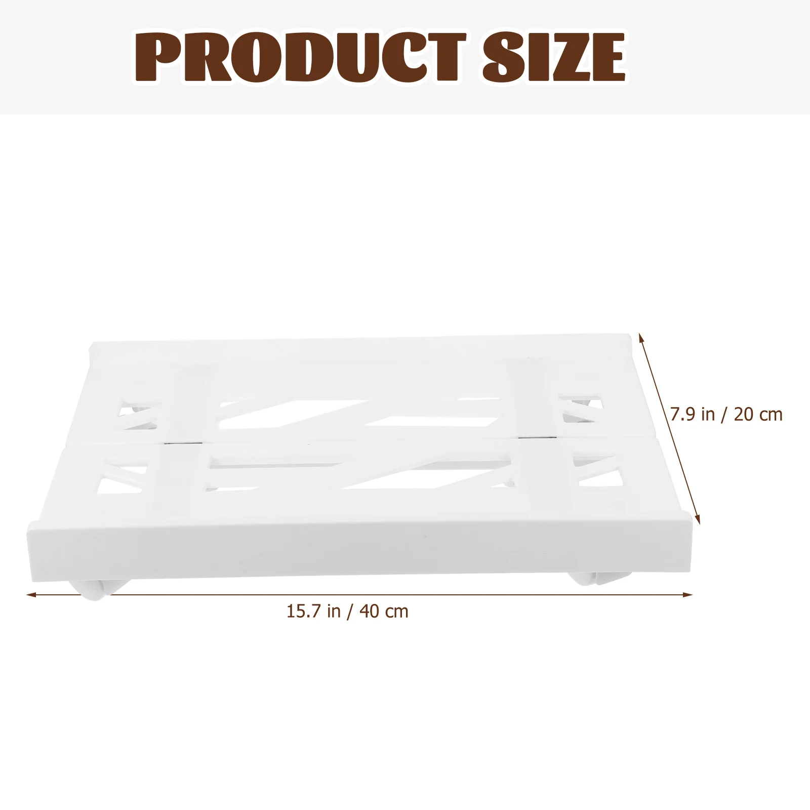 Supporto per host per computer Supporto per laptop Carrello a torre Scrivania con ruote Mobile con pavimento in plastica scorrevole sotto il desktop