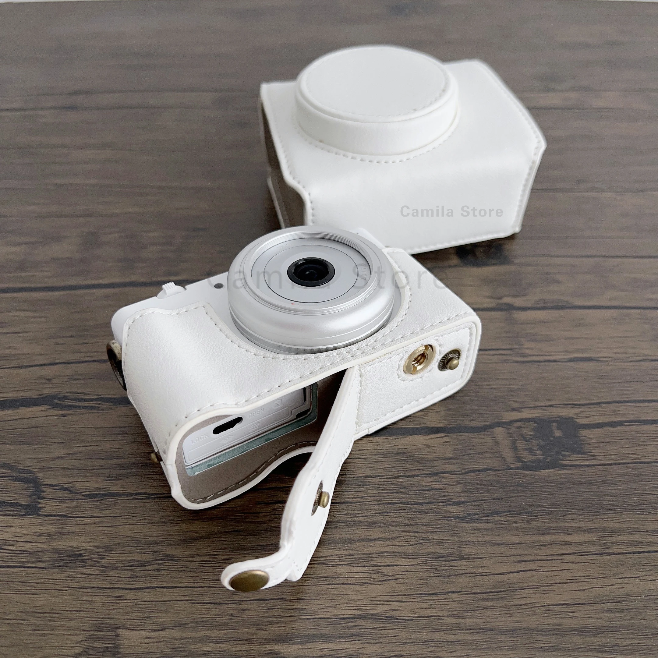 Новинка, полностью закрытый чехол из искусственной кожи для цифровой фотокамеры sony ZV1F Z-V1F, мультяшный защитный чехол