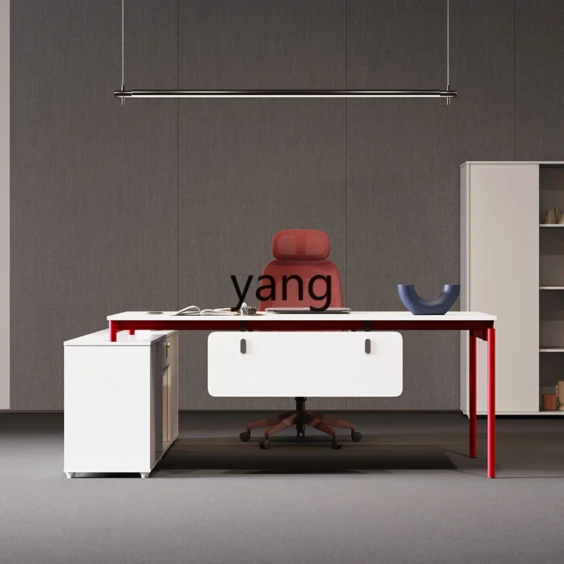 LTT supervisor desk manager boss desk small leader young light luxury high-end desk
