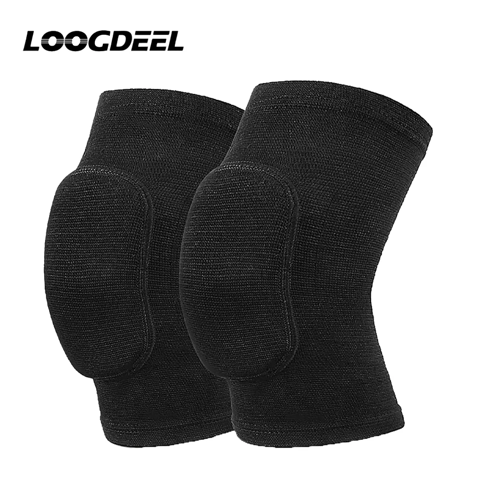 Loogdeel 1Pair Sports Knee Pads for Men female Kids Knees Protective,Knee Braces for Dance Yoga Volleyball Football Cycling