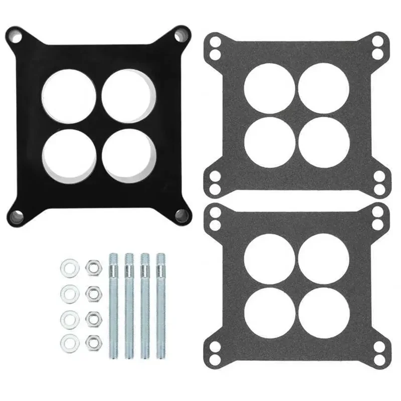 

Carburetor Spacer 2In 4 Hole Open Center Style Replacement For Holley Chevy 4Bbl Sbc Bbc Engine Carb