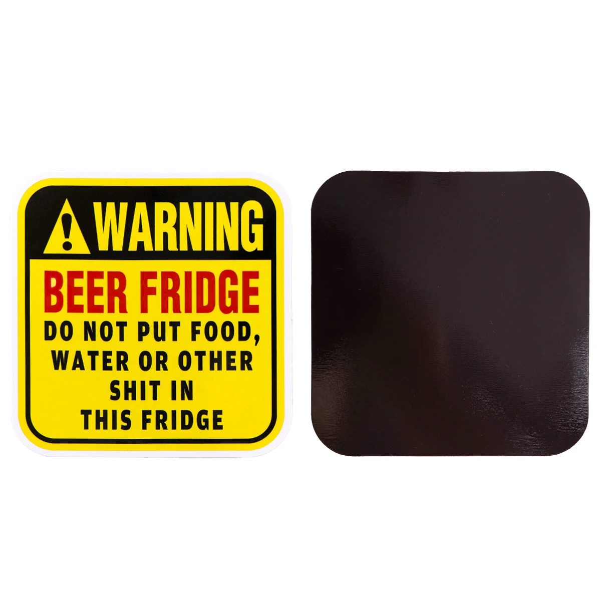 

1PCS Warning Quotation Refrigerator Magnet Sticker Creative Decorative Magnetic Kitchen Fridge Stickers Function Sticker