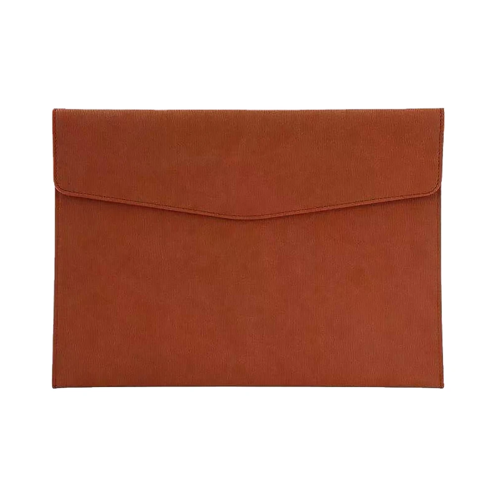

Business File Bag Briefcase Document Manager Sturdy Office Discoloration Pu Imitation Bags Organizer