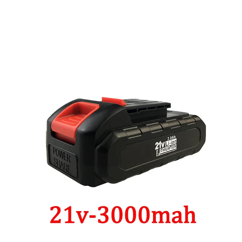 21V 3000/6000/9000mAh Rechargeable Lithium-ion Power Tool Battery Suitable for Dayi Cordless Electric Wrench Car Impact Wrench