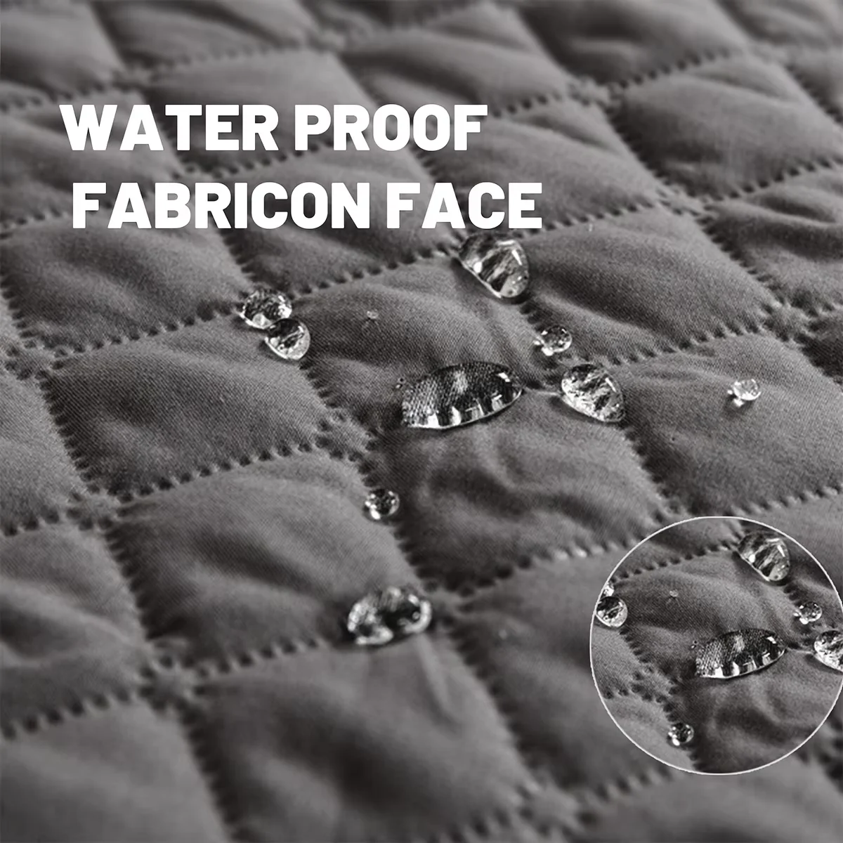 Small Check Pet Mattress,Washable PU Foam Dog Mat,Non-Slip Furniture Protector,Soft Bed Cover for Cats Dogs view 3