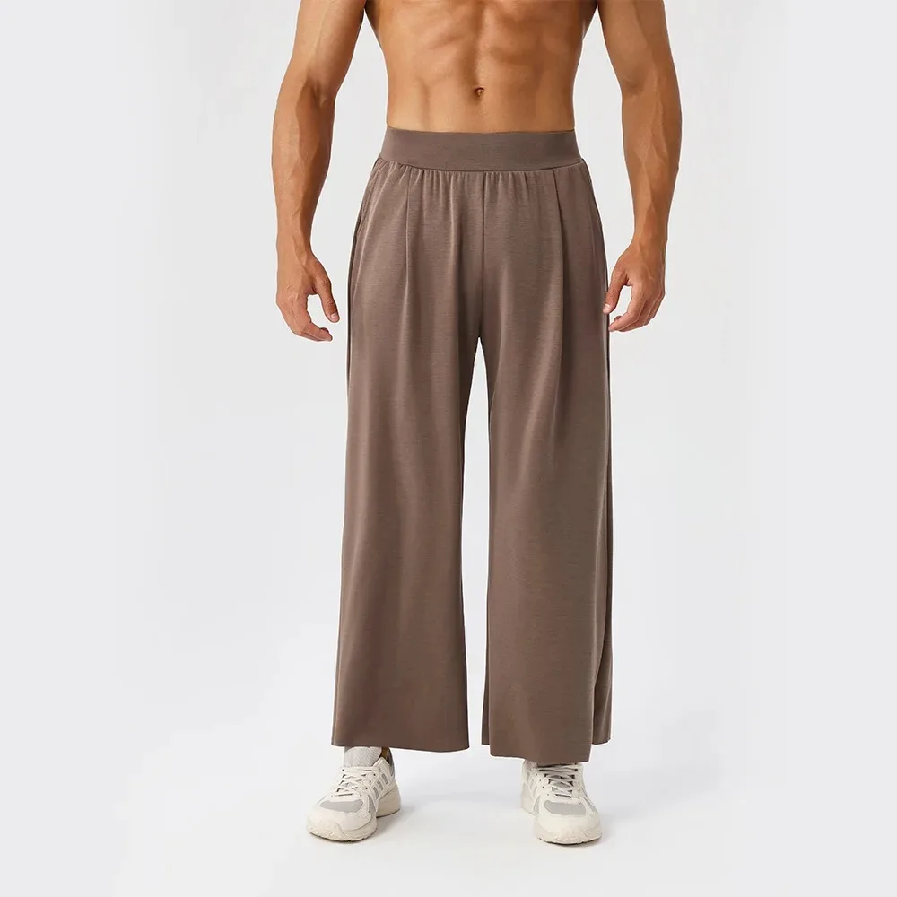 

Mens Womens Wide Leg Lounge Pants Relaxed Fit for Gym Yoga Running Casual Wear S-2XL