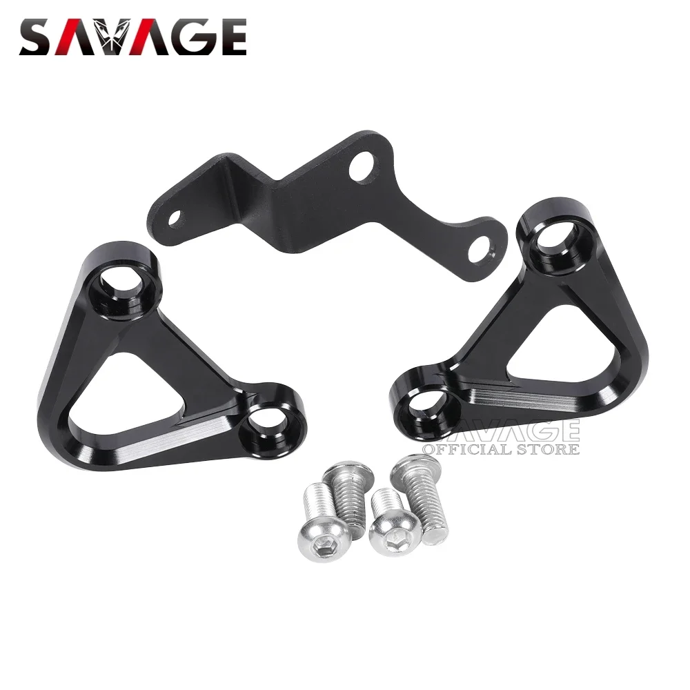 MT09 Tracer Rear Passenger Footrest Blanking Plate Bracket For YAMAHA MT-09 MT-10 FJ09 FZ-09 FZ10 XSR900 Tracer 900/GT 2014-2024