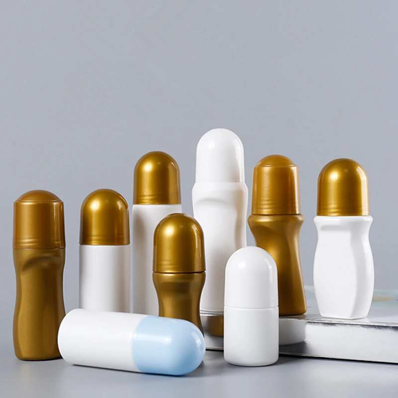 

100pcs 30ml 40ml 50ml Roll On Bottle Essential Oil Leak-Proof Empty Reusable Bottles And Accessories Cosmetic Containers