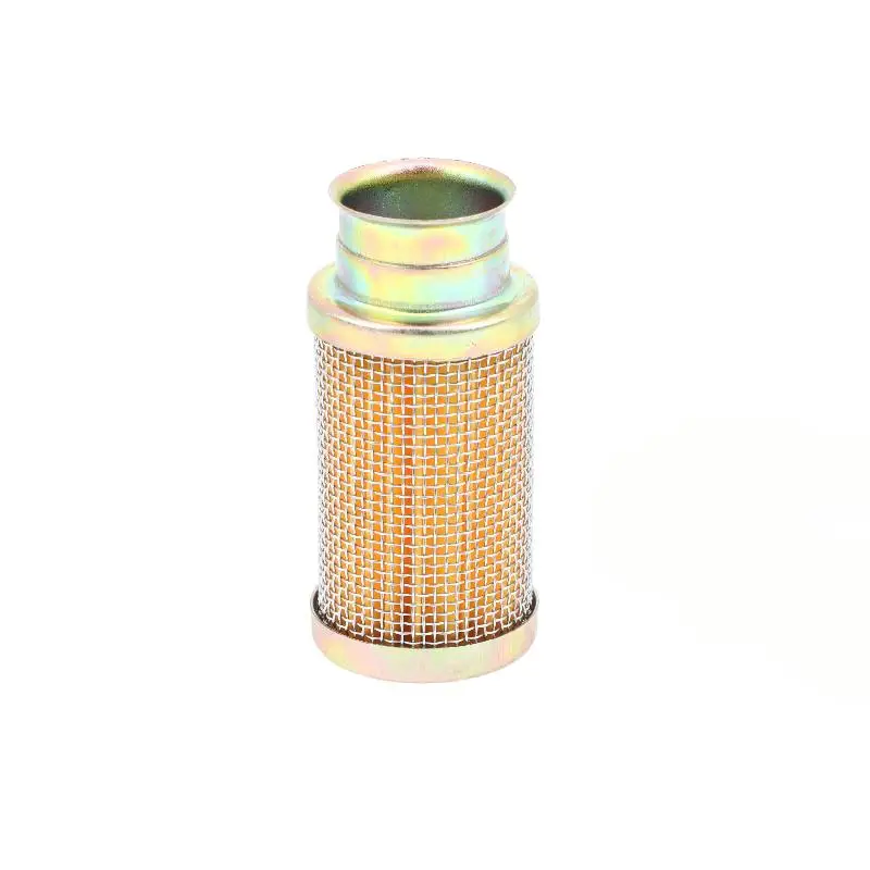 Universal Clear Inline Fuel Filter Stainless Steel Core Fit 1/4