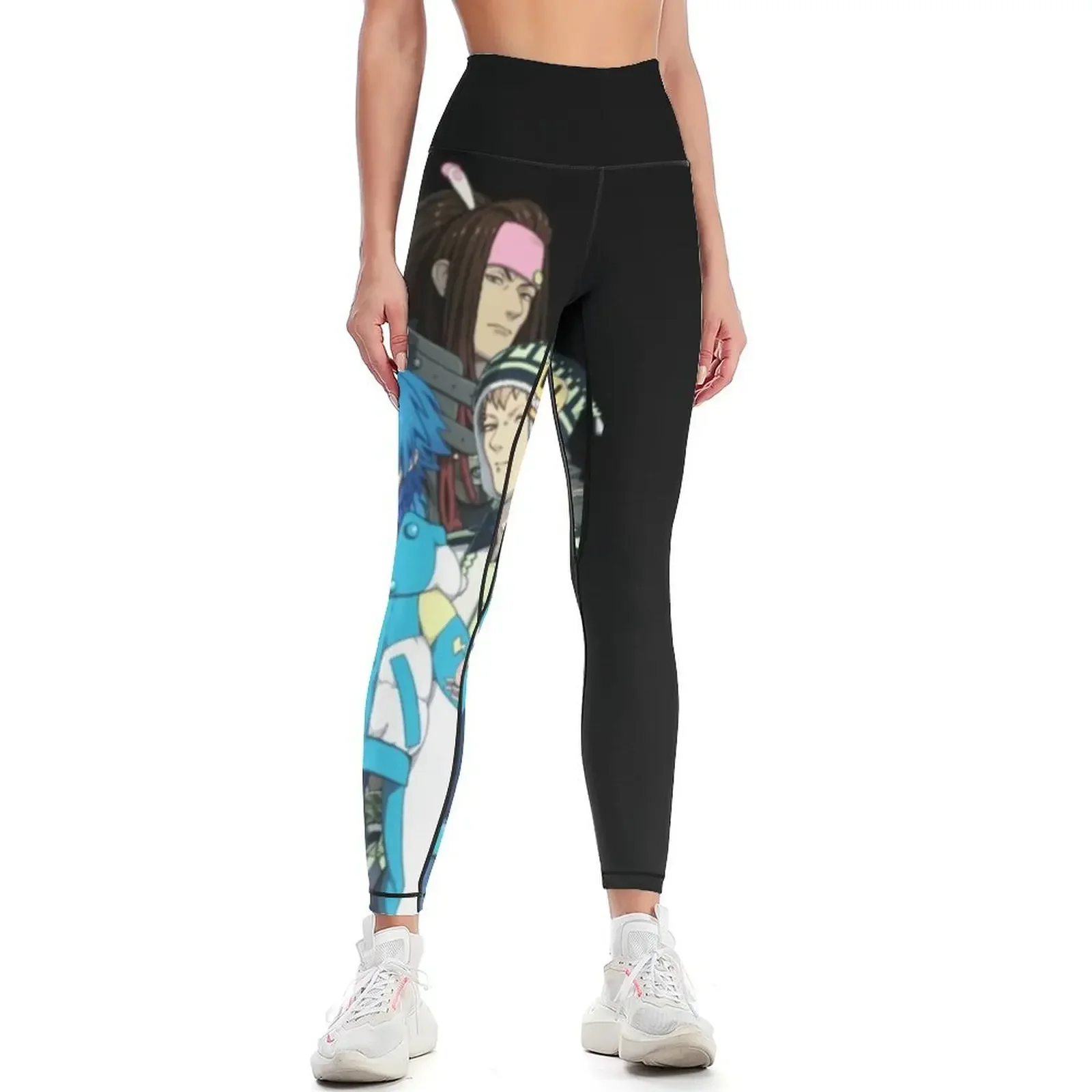 

Rhyme Ren, Clear, Mink, Koujaku, Aoba, Noiz and Ren Leggings Fitness's gym clothes harem pants Womens Leggings