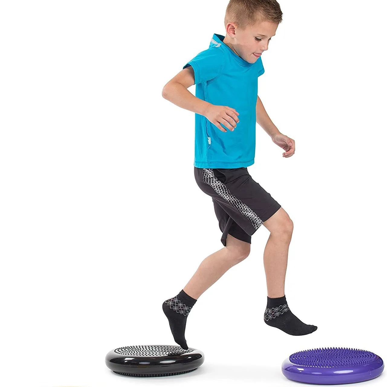 ألعاب مونتيسوري للأطفال بأحجار متدرجة ، وسادة قابلة للنفخ ، التكامل الحسي ، التدريب عن طريق اللمس ، الاستشعار ، الحفلات ، الألعاب الداخلية