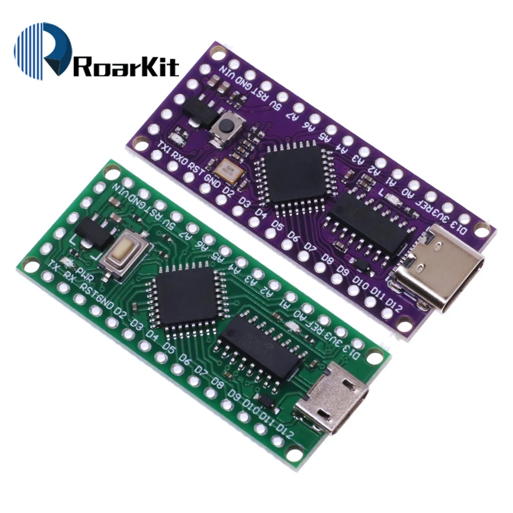 LGT8F328P-LQFP32 MiniEVB TYPE-C MICRO USB Compatible With ATMEGA328 Nano V3.0 LGT8F328P CH9340C / HT42B534-1 SOP16 For Arduino