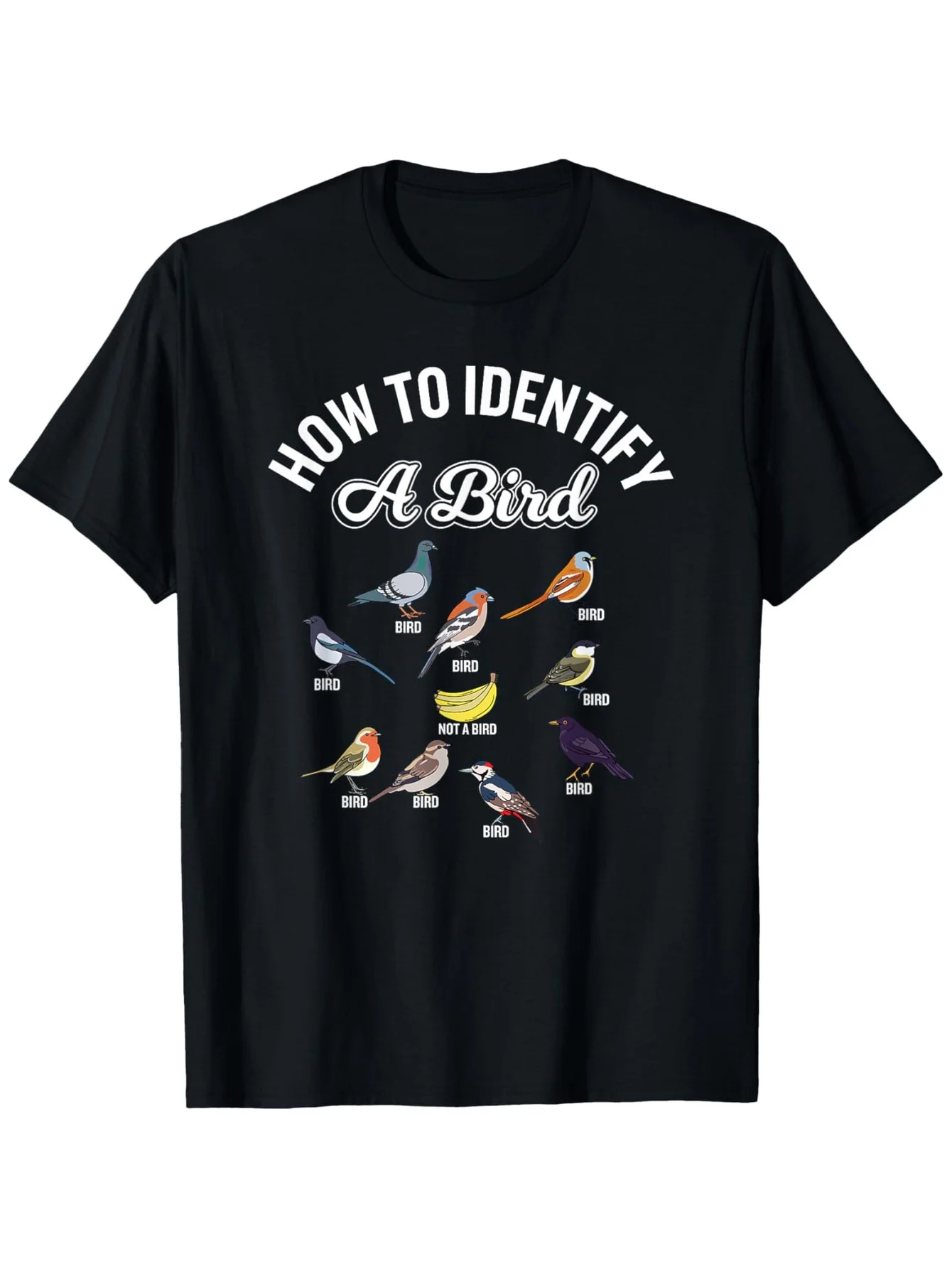 

Bird Watcher T-Shirt - Soft Cotton, S-3XL, Birdwatching Enthusiast Gift