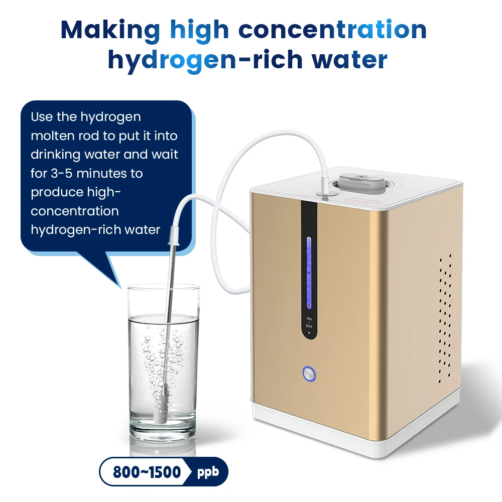 Hydrogen Inhalation Machine Breathing Portable 150ml Hydrogen Inhaler Generators PEM Tech Hydrogen Inhalation Device For home